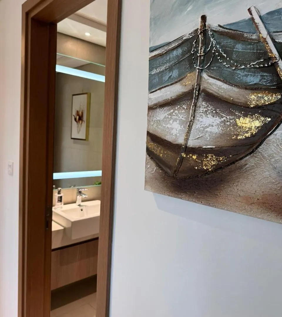 דירות דובאי Burj Khalifa View Modern 1Bhk With Balcony