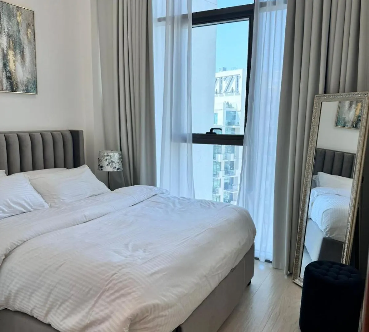 דירות דובאי Burj Khalifa View Modern 1Bhk With Balcony