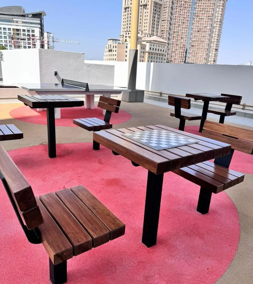 דירות דובאי Burj Khalifa View Modern 1Bhk With Balcony
