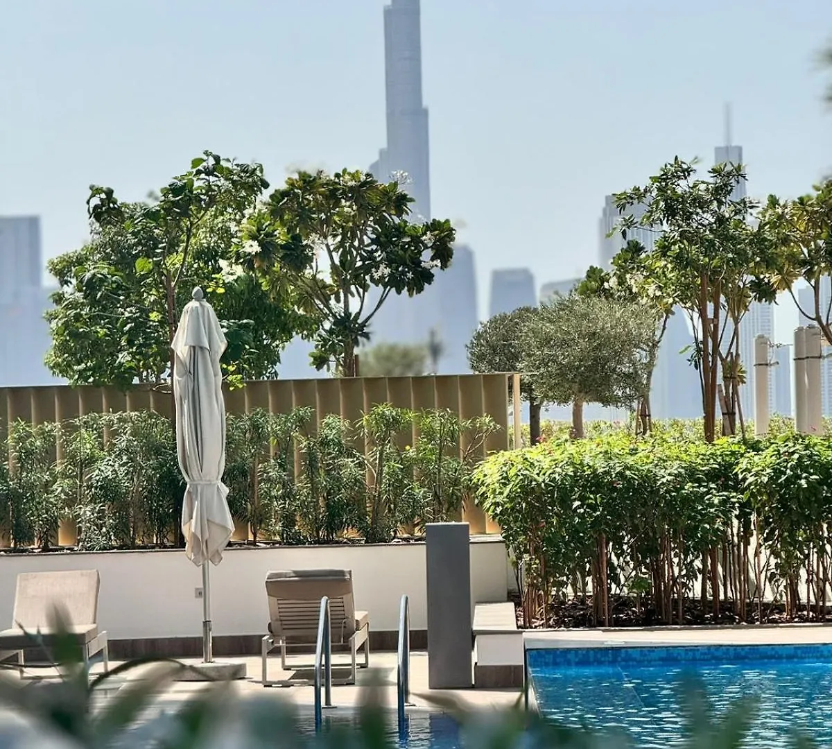 דירות דובאי Burj Khalifa View Modern 1Bhk With Balcony